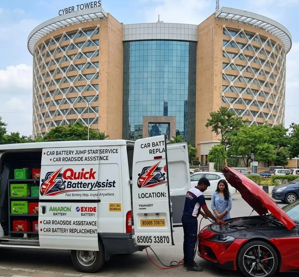 Quick Battery Assist AMARON & EXIDE STOCKED