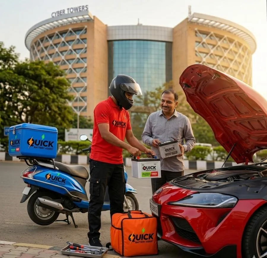 Quick Battery Assist SHAMSHABAD AIRPORT